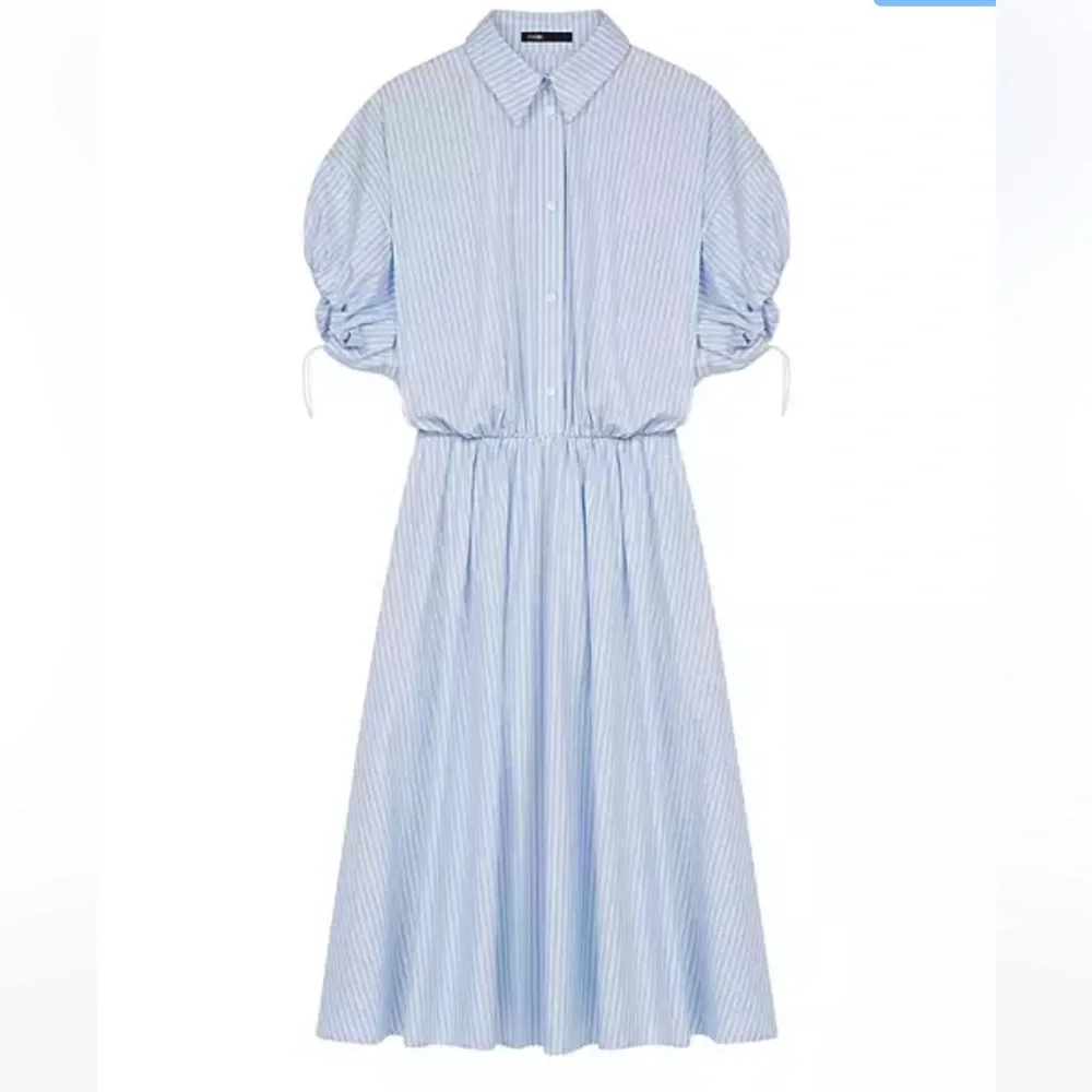 NWT Maje striped dress - Picture 3 of 9